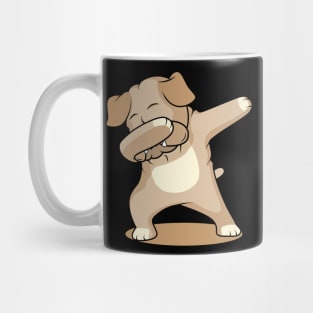 'Cute Dabbing Dog' Cool Dabbing Dog Bulldog Mug